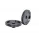 Customized 41T Worm And Spur Gear 1.0 Module Black 20CrMnTi Material