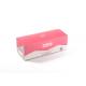 Custom Logo Foldable Decorative Boxes Full Color Pink Paper Box For Zips