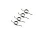 Door Double Helical Spring Torsion Coil Strong Stainless Steel