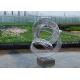 Stainless Steel Metal Ribbon Sculpture For Outdoor Decoration