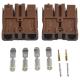 SBS75X China-Made Black Brown Blue Color Forklift Connector Power Plug Connector 75A 600V