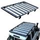 High- Aluminum Alloy Roof Rack for Toyota LC76 4x4 Customized for Adventure Vehicles