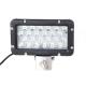 Waterproof IP67 10-30V Square 24W 8 inch Car LED Work Light For SUV ATV Car Truck Tractor Boat
