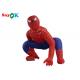 Super Hero 2.5m Red Inflatable Spiderman For Ceremony Decoration