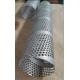 spiral welded 316L perforated center tube air 304 center core filter frames metal pipe