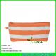 LUDA striped paper cloth cheap purses lady straw evening handbags