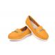 high quality yellow women slip-up leather shoes cowhide loafers brand name shoes women loafers designer shoes BS-L1