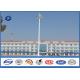 Self - Supporting Outdoor LED Display High Mast Light Pole For Square Lighting