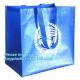 Promotional Custom LOGO Printed Gift Tote Shopping Non Woven Bag, Classic Black Non Woven Fabric Shopping Carry Bag Whol
