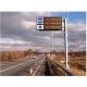 Outdoor Electronic Dynamic Message Board Toll Traffic LED VMS Signs