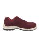 Fashion Women Safety Shoes Ruby Suede Leather Upper For Agricultural