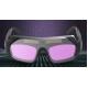 Flexible PVC Dual Frequency Automatic Dimming Welding Glasses For Plasma Cutting