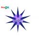 1.5m 5ft Ceiling Hanging Inflatable Led Star For Club Stage Party Event Decoration