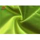 Fluorescent Colour Shiny Dazzle Fabric , Polyester Knit Fabric Custom Size