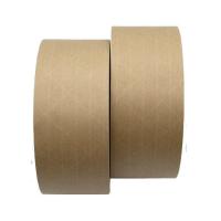 Reinforced Kraft Paper Sealing Tape Water Activated Custom Printed Kraft Tape