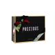 Wholesale Black Cardboard Gift Packaging Box Spot UV Surface Lid And Base Gift Box