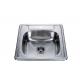 stainless steel sink 2 tap holes #FREGADEROS DE ACERO INOXIDABLE #kitchen sinks #hardware #building material #household
