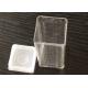 Factory  plastic clear square tube with lids transparent packaging tube extrusion tube