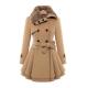                  Plus Size Women′s Coats, Autumn Winter Ladies Trench Long Fur Puffer Girls Coat Jacket for Women             