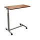 CE Certificate Hospital Bed Tray Table , Movable Hospital Bed Dining Table
