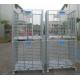 Large Stackable Steel Wire Mesh Cage W1200 * D1000 * H890mm Galvanized Finishes