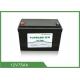12V 75ah Rechargeable Lifepo4 Battery , Black LiFePO4 Power Battery CE Certificated