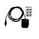 GPS receiver RTK+ inertial navigation, even if there is no signal can be fast positioning, positioning accuracy up to centimeters