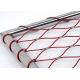 Flexible Inox Wire Mesh Cable 3.0mm Metal Wire Mesh Panels For Staircase Railing