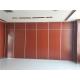 Office Folding Sound Proof Partitions / Movable Foldable Wall Partition System