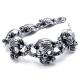 High Quality Tagor Stainless Steel Jewelry Fashion Men's Casting Bracelet PXB050