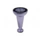 Silver Color Adjustable Plastic Legs For Kitchen Cabinets Abs Material