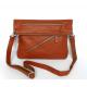 Wholesale Price New Fashion Red Brown Genuine Leather Women Sling Messenger Bag #3075B-1
