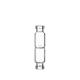 1ml Capacity Clear Borosilicate Glass Vial for Versatile Applications
