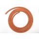 NBR Material Orange Rubber Lpg Gas Hose 5 / 16 Inch for Domestic Cooking