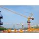 Tower crane with free height 53m and max load of 16T equipped all necessary safety devices