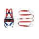 Lineman Safety Harness Construction Safety Tools 100% Polyester Safety Belt
