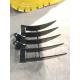 1-45T Excavator Rock Rake Excellent Digging Cut In Ability OEM Available