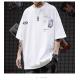 ODM 100% Cotton Streetwear Shoulder T Shirts 3XL Fashion Custom Printing