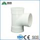 Tee PVC Drainage Pipe Fittings 2.0mpa Water Supply Plastic