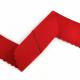 Free sample manufacturer custom logo 30mm embroidered red colored lot elastic band