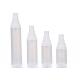 15ml Plastic Cosmetic Airless Pump Bottles Frosted Transparent