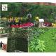 UVG artificial green living wall with plastic grass for vertical garden decoration GRS09