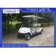 Safety Electric Golf Buggy , Four Seater Electric Car With Free Maintain Acid Battery