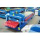 Wall Panel / Glazed Tile Roll Forming Machine , Auto Cold Roll Forming Equipment