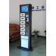 Winnsen Advertising Smart Phone Charging Kiosk RFID Operated Glass Door Locker
