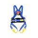 Area Work Full Harness Safety Belt Blue Color Lightweight One Size Fits All