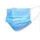 Earloop 3 Ply Disposable Face Mask Fiberglass Free High Filtration Efficiency