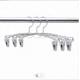 Clear Plastic Swimsuit Swimwear Underwear Display Hanger with Clips