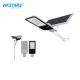 70Ra LED Street Light With Solar Panel Aluminum PC Material Support Dimmer