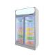 5 Adjustable Shelves Commercial Display Refrigerator Fridge For Drink R404a